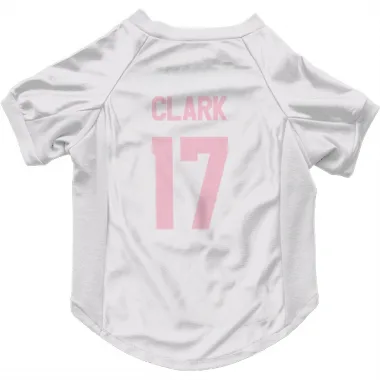 White Pink Toronto Maple Leafs Wendel Clark   Dog & Cat Pet Jersey